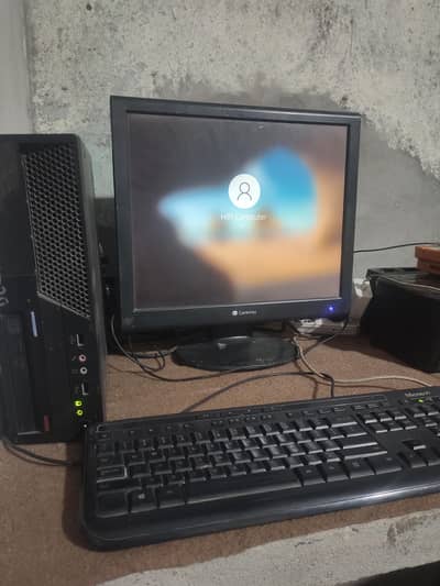 Lenovo PC for sale condition 10/9