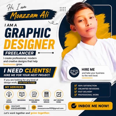 I am Graphic Designer.