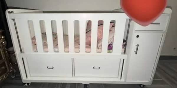 Baby Cot with Matress