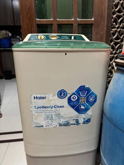 Haier washing machine