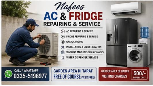 AC & Refrigerator Repairing Services | Nafees HVAC Technician