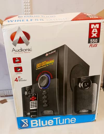 Audionic Speaker MaX 550 plus OPEN BOX MINT Condition