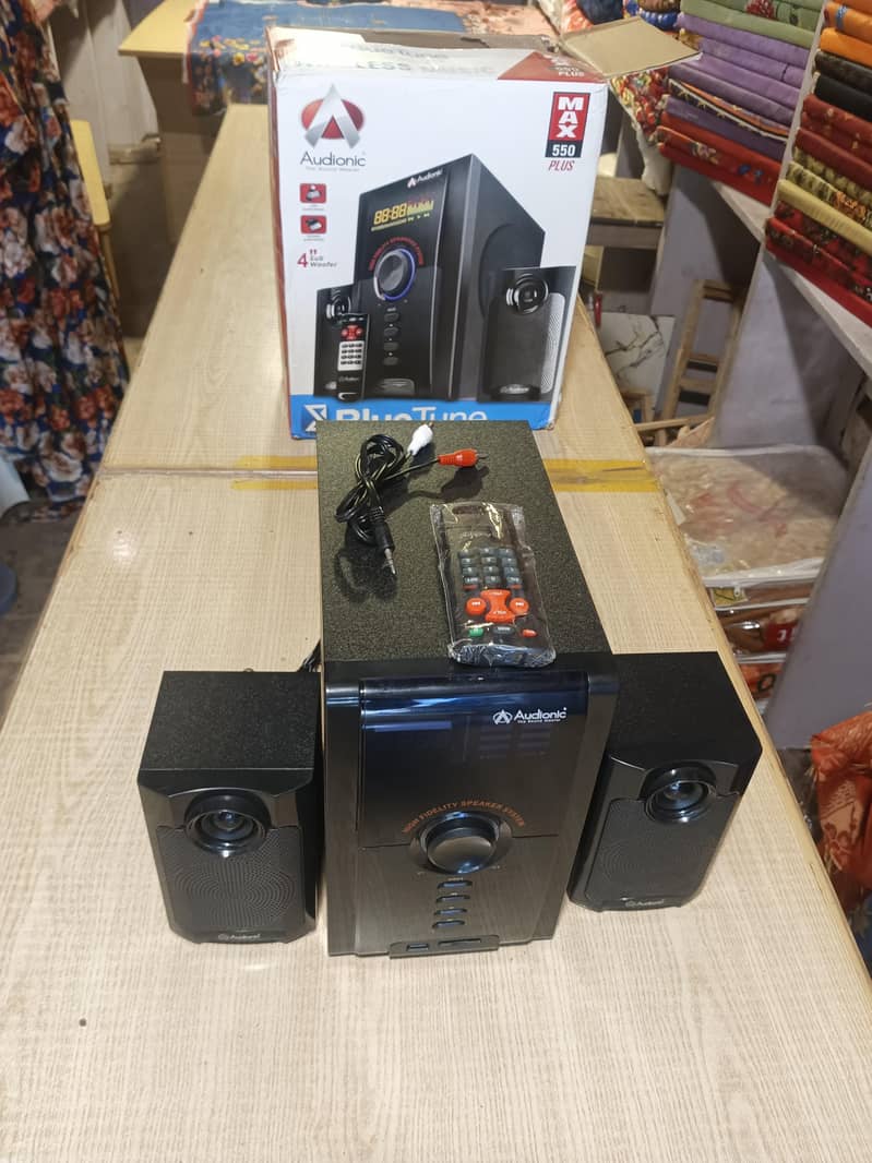Audionic Speaker MaX 550 plus OPEN BOX MINT Condition 1