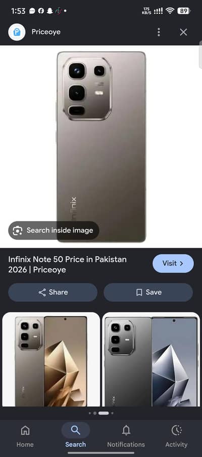 infinx note 50