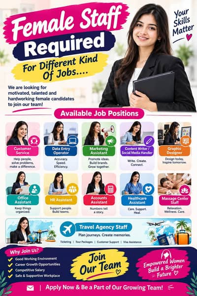 Job Only For (Females)
