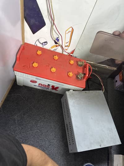 full size battery and ups for sell