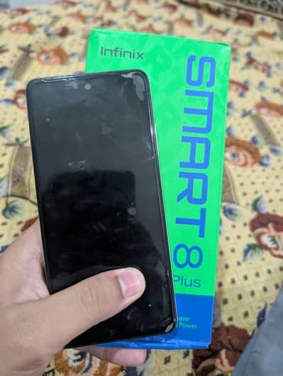 Infinix Smart 8 Plus Full Box with original charger