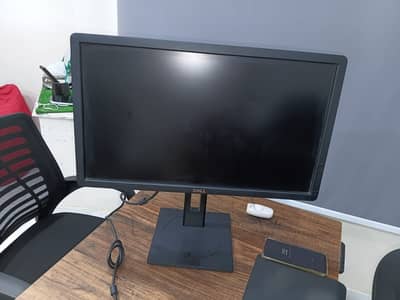 Computer Monitor with Stand – Black, VGA/HDMI Adapter Included