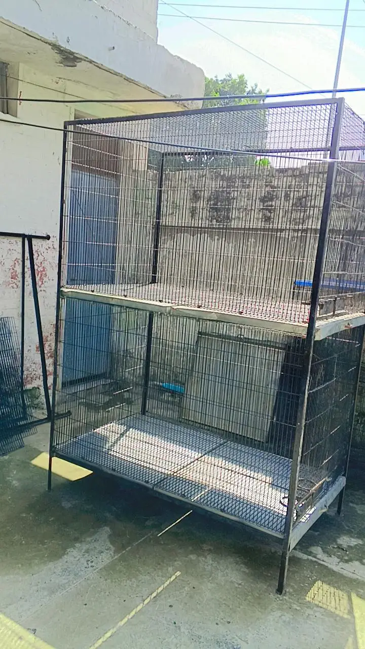 2 portions 10 no wire folding cage for sale size 5*3*3 eaxh portion — photo 2