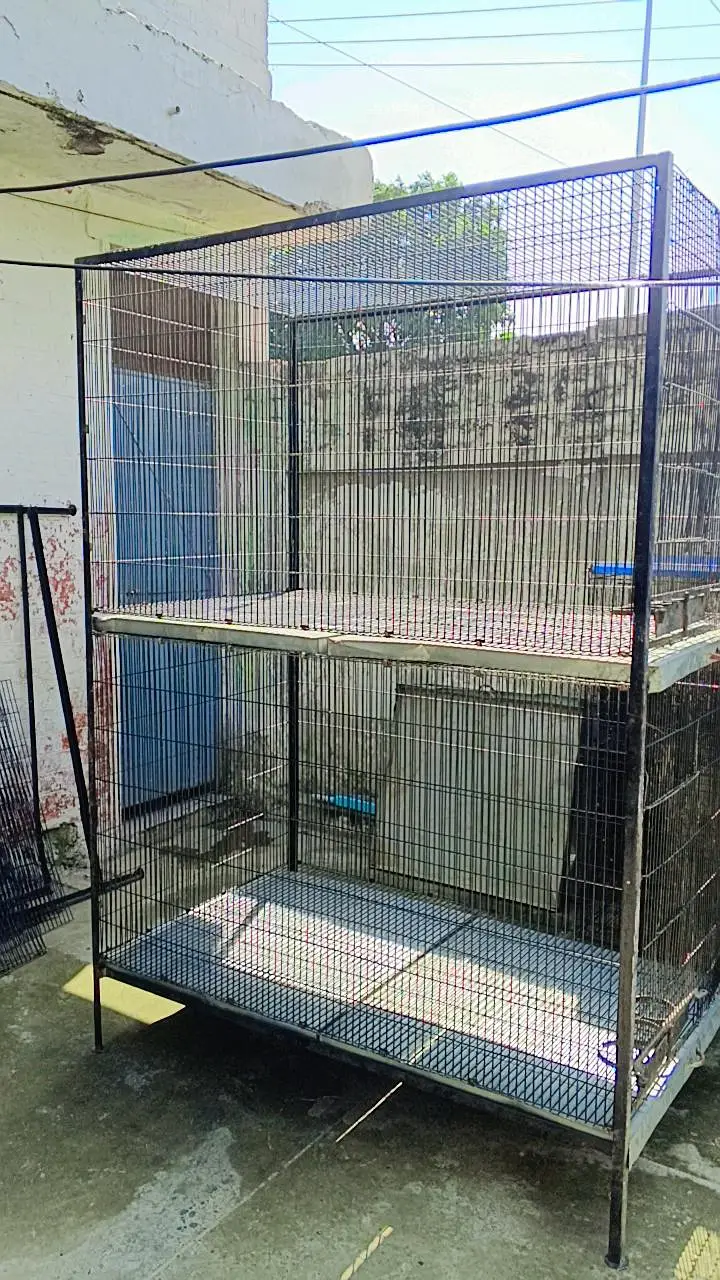 2 portions 10 no wire folding cage for sale size 5*3*3 eaxh portion — photo 3