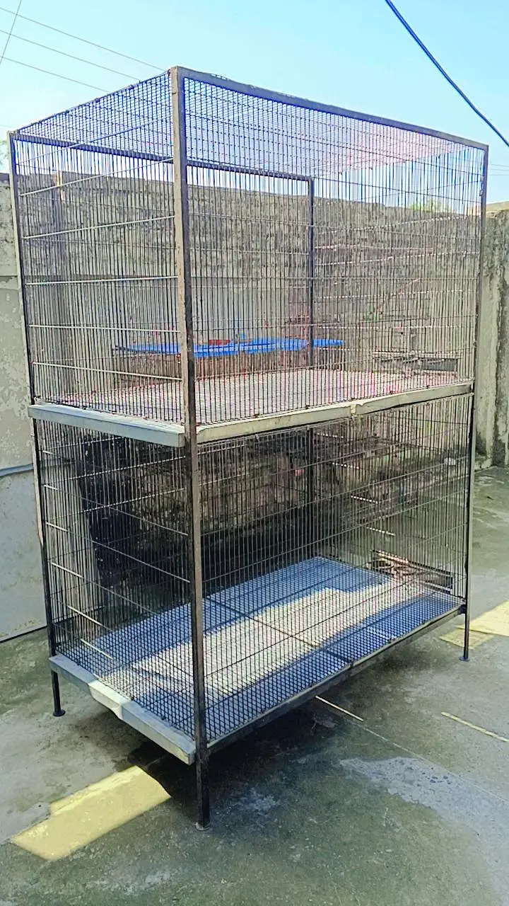 2 portions 10 no wire folding cage for sale size 5*3*3 eaxh portion — photo 4