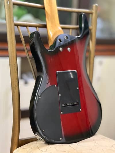 Japanese Aria electric guitar with medium Amp