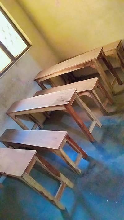 New Wooden School Desks for Sale