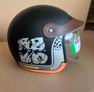 Premium Vintage Motorcycle & Scooty Helmet | 3C Certified Safety