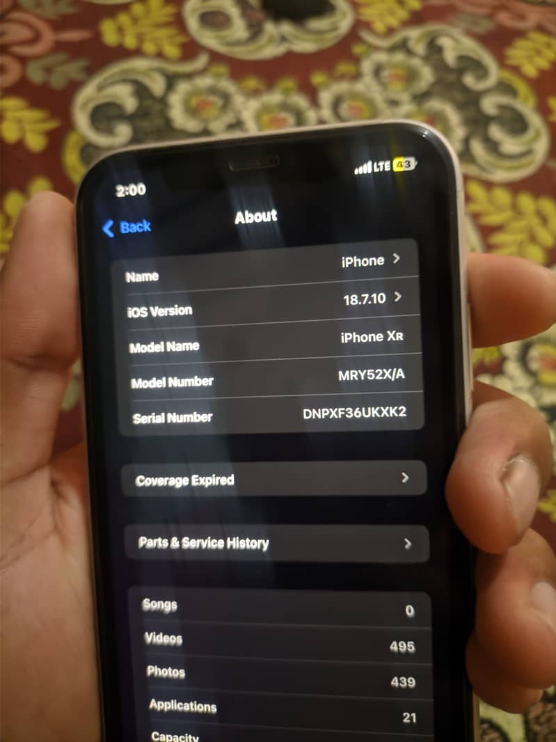 Apple iPhone XR 8