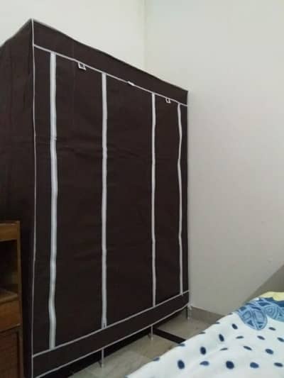 3 Door Fancy & Portable Foldable Closet Wardrobe Storage Organizer