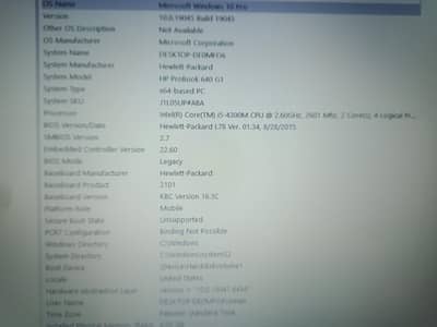 HP ProBook 640 g1 cor i5 4th gen laptop