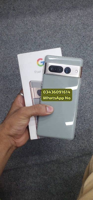 Google pixel 7 pro 256GB full box argent for sale