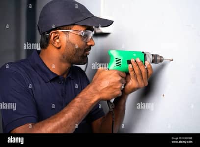 Drill services in home and shops.
