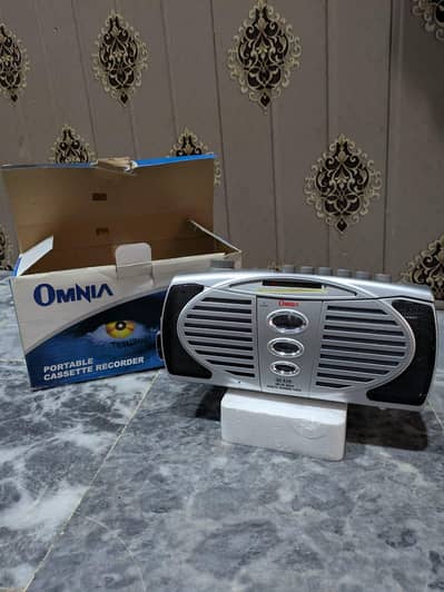 portable cassette recorder