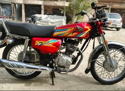 Honda125 Model 2022 Larkana Sindh number ha urgent sell no sms o