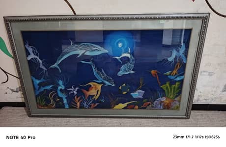 Revers Glass Painting