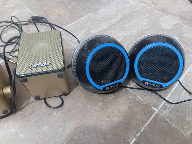 Audionic and longog speaker both working 1