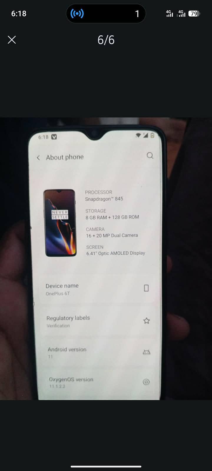 One Plus 6 0