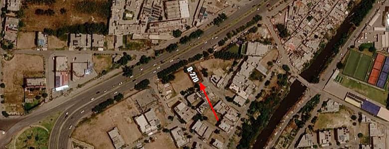 1 Kanal Corner Commercial Plot Ideal for Plaza or Commercial Project Main Road Front