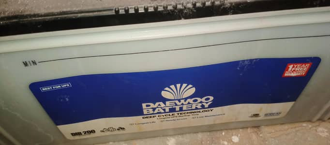 Daewoo batrry