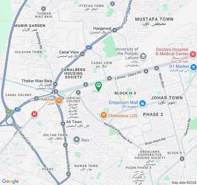 OFFICE 1700 SQF Facing park canal road j1 sunflower available