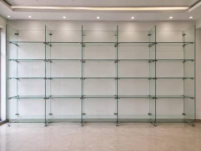 Glass Shelves Rack / Glass Shelves Available – 8mm & 12mm