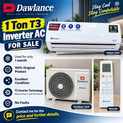 Dawlance 1 Ton T3 Inverter AC for Sale