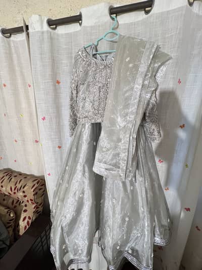 Light pastel color lehnga Choli dubatta