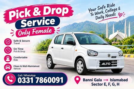 Pick And Drop - Drivers & Taxi in Bani Gala