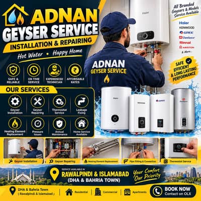 Geyser Installation & Repair Services | Rawalpindi Islamabad