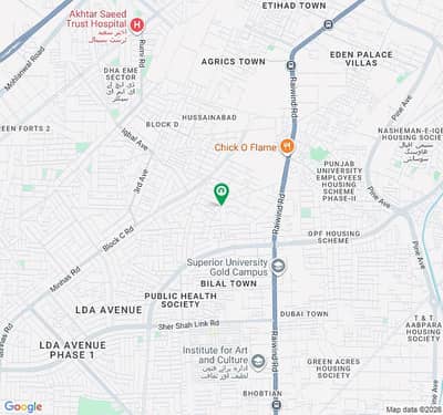 2 KANLA PAIR PLOTS AVIALBLE FOR SALE IN LDA VAENUE 1 BLOCK A. . WITH FACING PARK