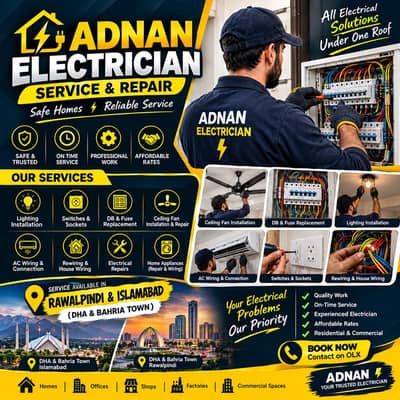 Professional Electrician Services | Installation & Repair