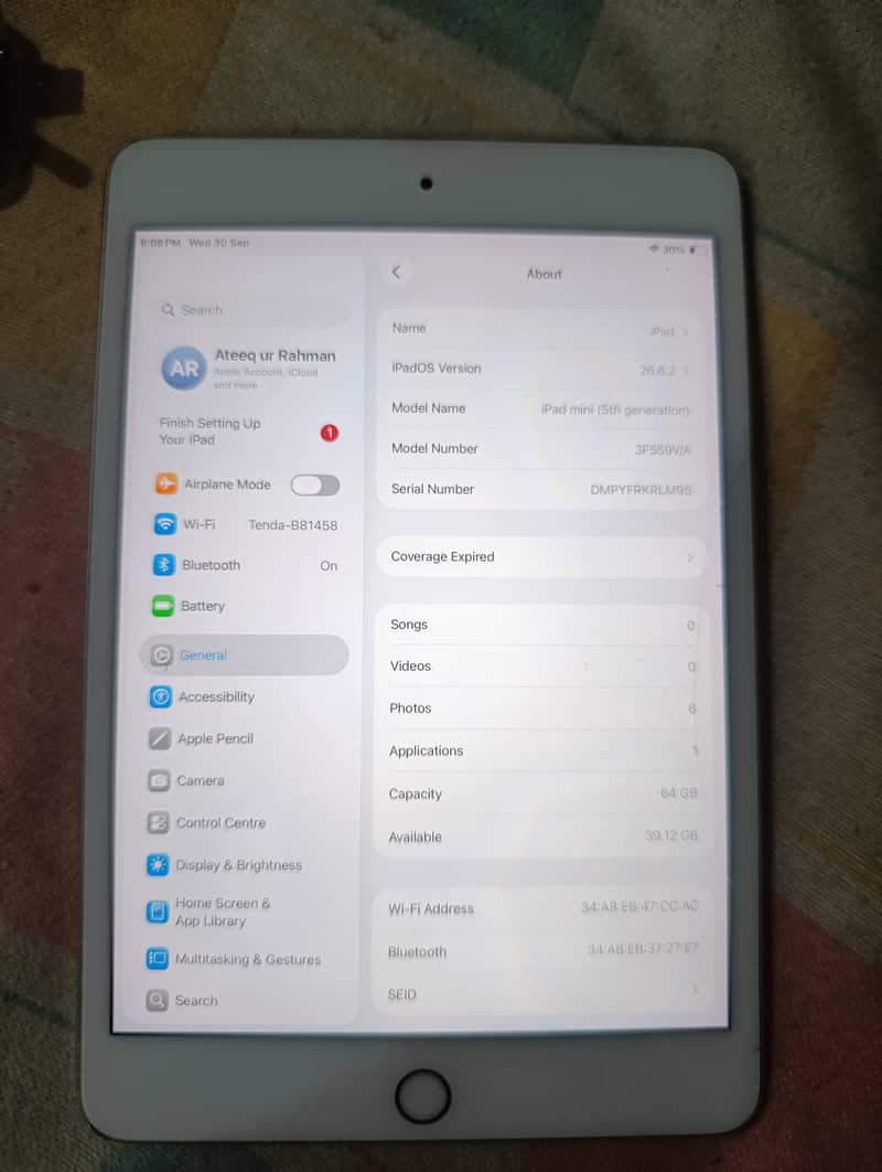 Ipad mini 5 0