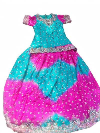 10 se 15 Saal ki bachi k Liye lehnga