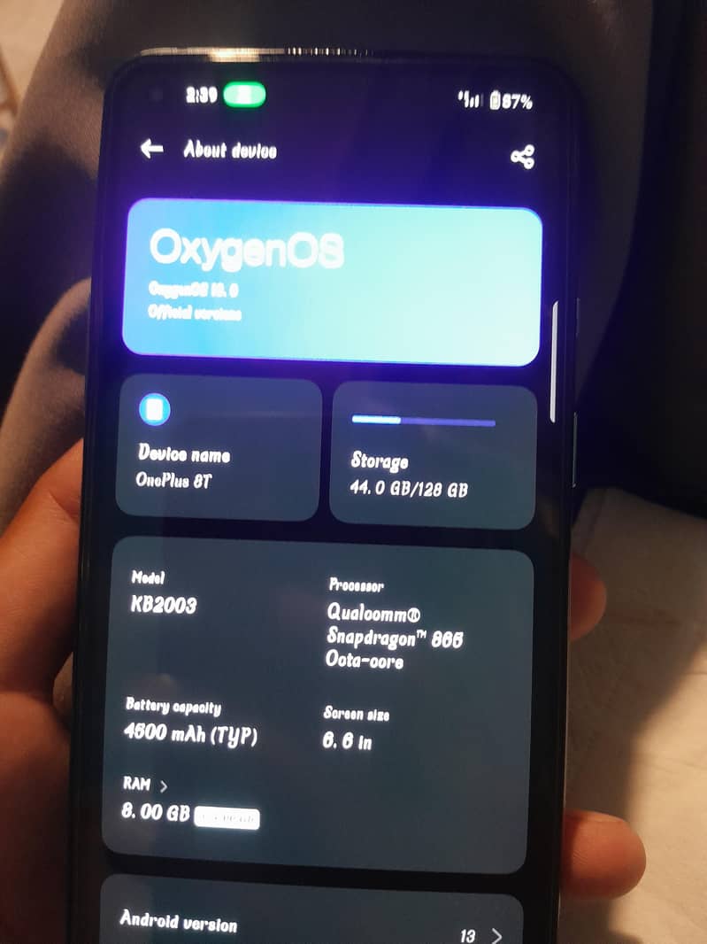 One Plus 8T 1