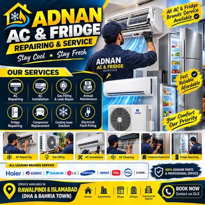 AC & Fridge Repairing Services | Installation & Maintenance