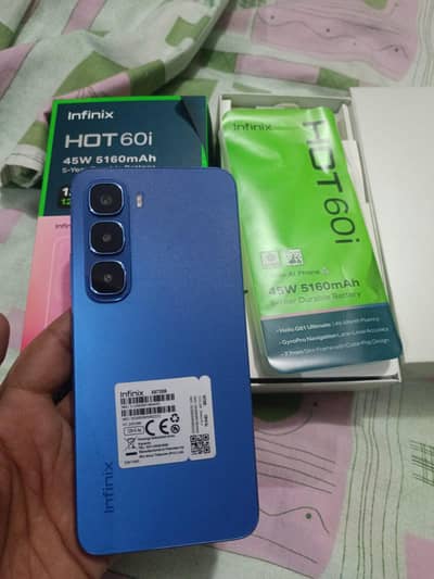Infinix hot 60i in 9 months warranty