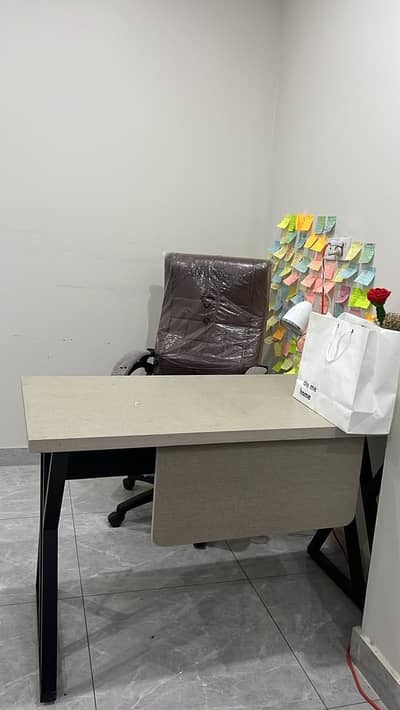 Office Chair and Table