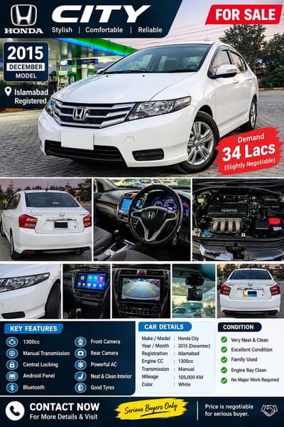 Honda City IVTEC 2015