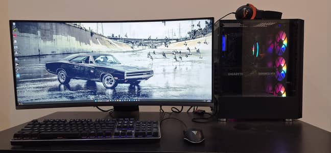 Ryzen 7 5800X Gaming PC | RTX 4060 Ti 8GB | Samsung 34" Curved 100Hz