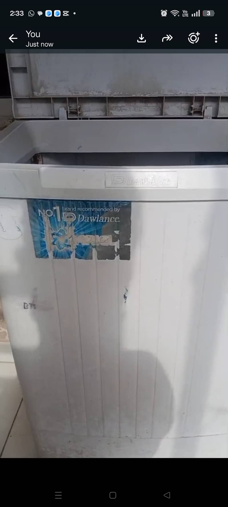 Dawlance washing machine 3