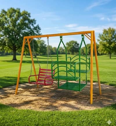 kids Slides, Swings, Seesaw, Merry-Go-Round, Jungle gym, Trampoline