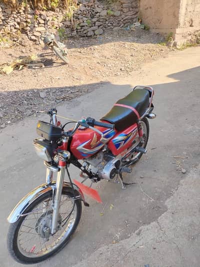 honda 125 2022 red clour md number