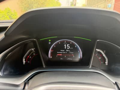Civic X type R meter